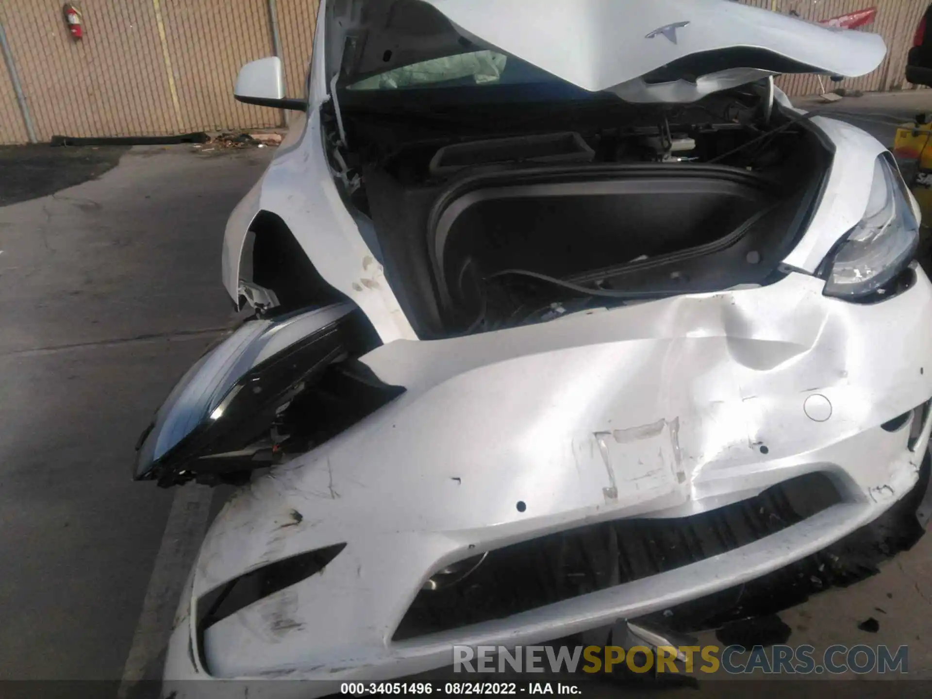 6 Photograph of a damaged car 5YJYGDEF2LF024244 TESLA MODEL Y 2020