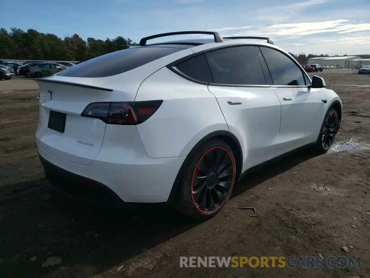 4 Фотография поврежденного автомобиля 5YJYGDEF2LF025670 TESLA MODEL Y 2020