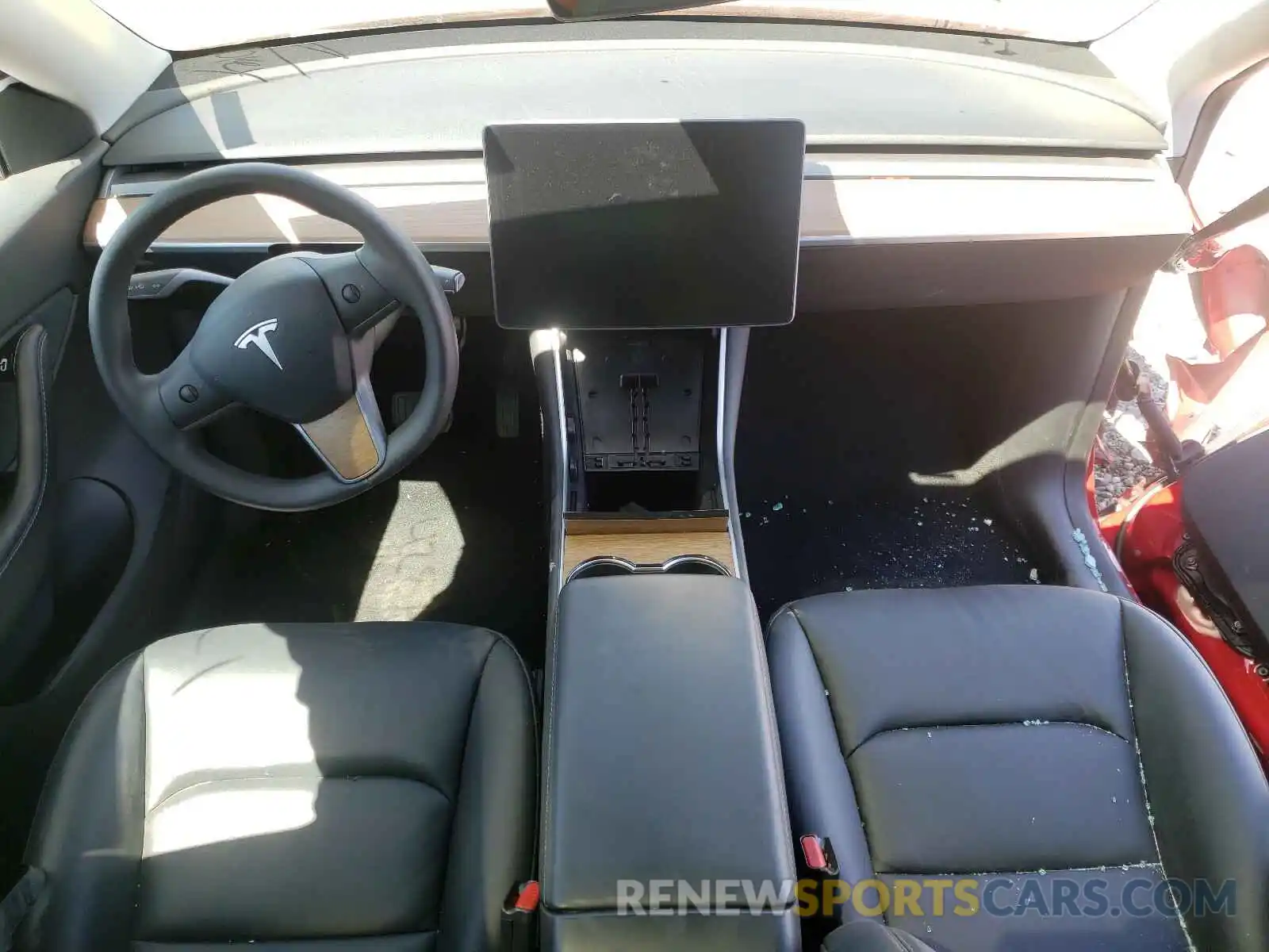 9 Photograph of a damaged car 5YJYGDEF2LF039097 TESLA MODEL Y 2020