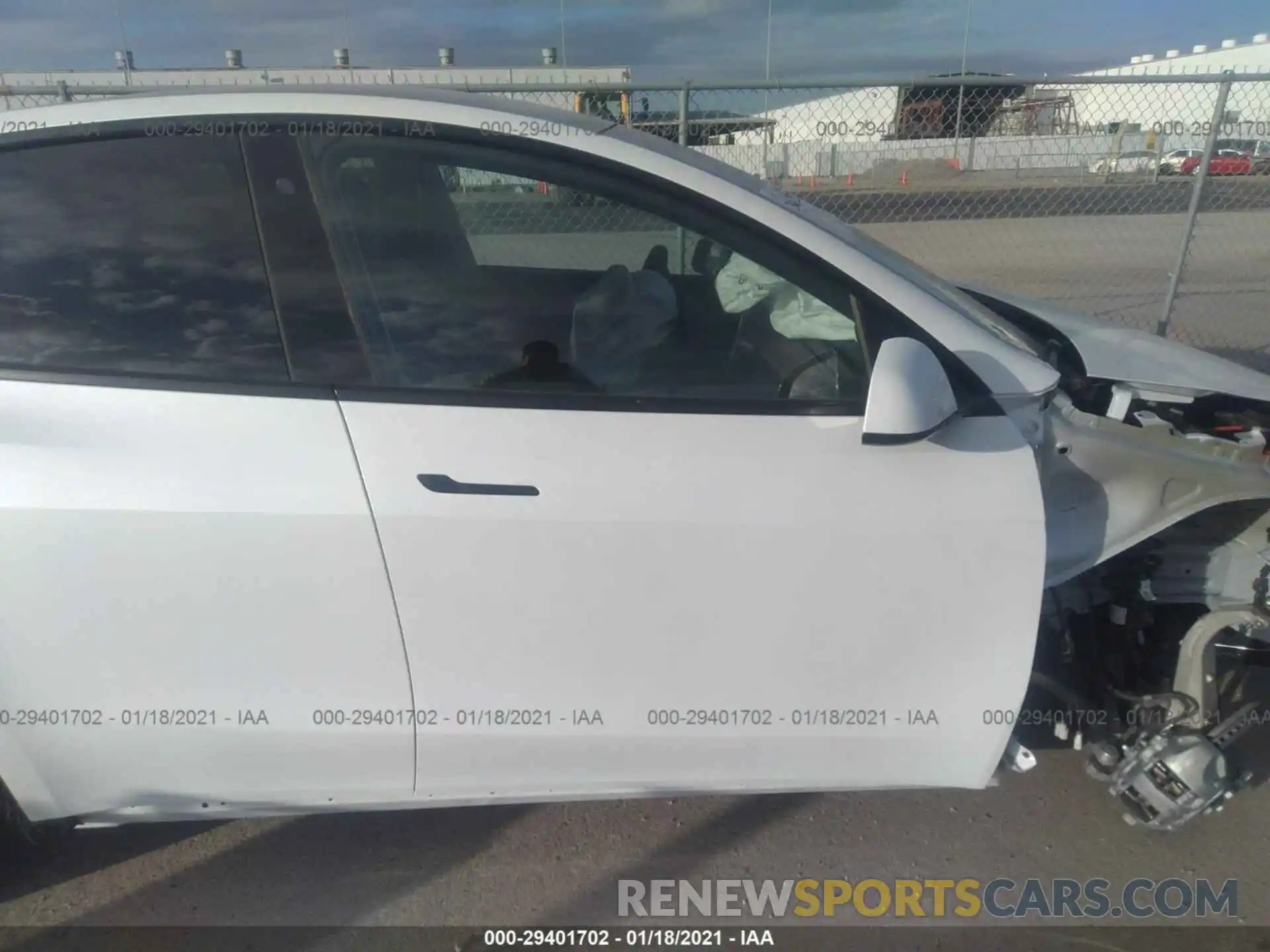 5 Photograph of a damaged car 5YJYGDEF3LF003063 TESLA MODEL Y 2020