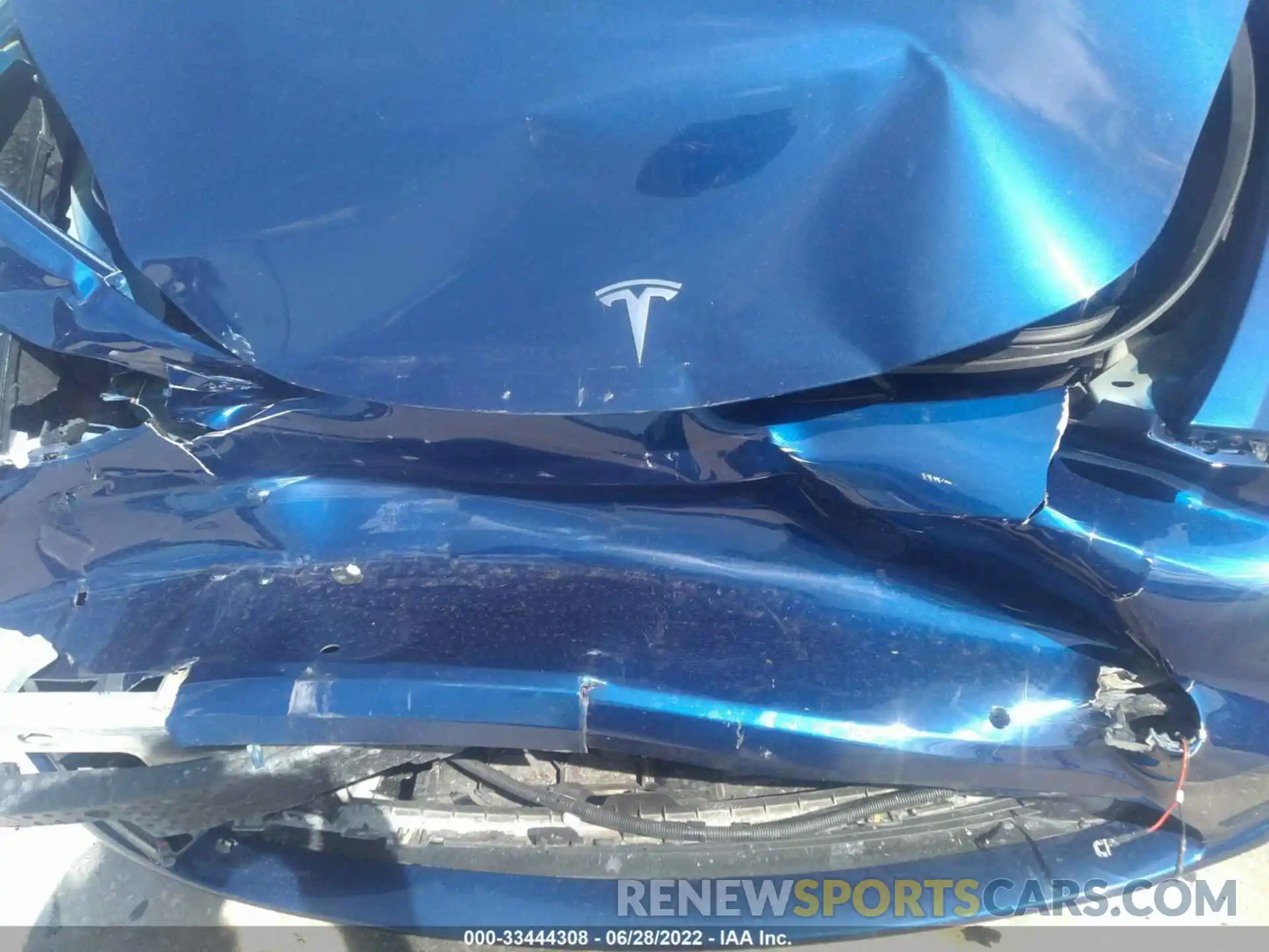 10 Photograph of a damaged car 5YJYGDEF3LF005850 TESLA MODEL Y 2020