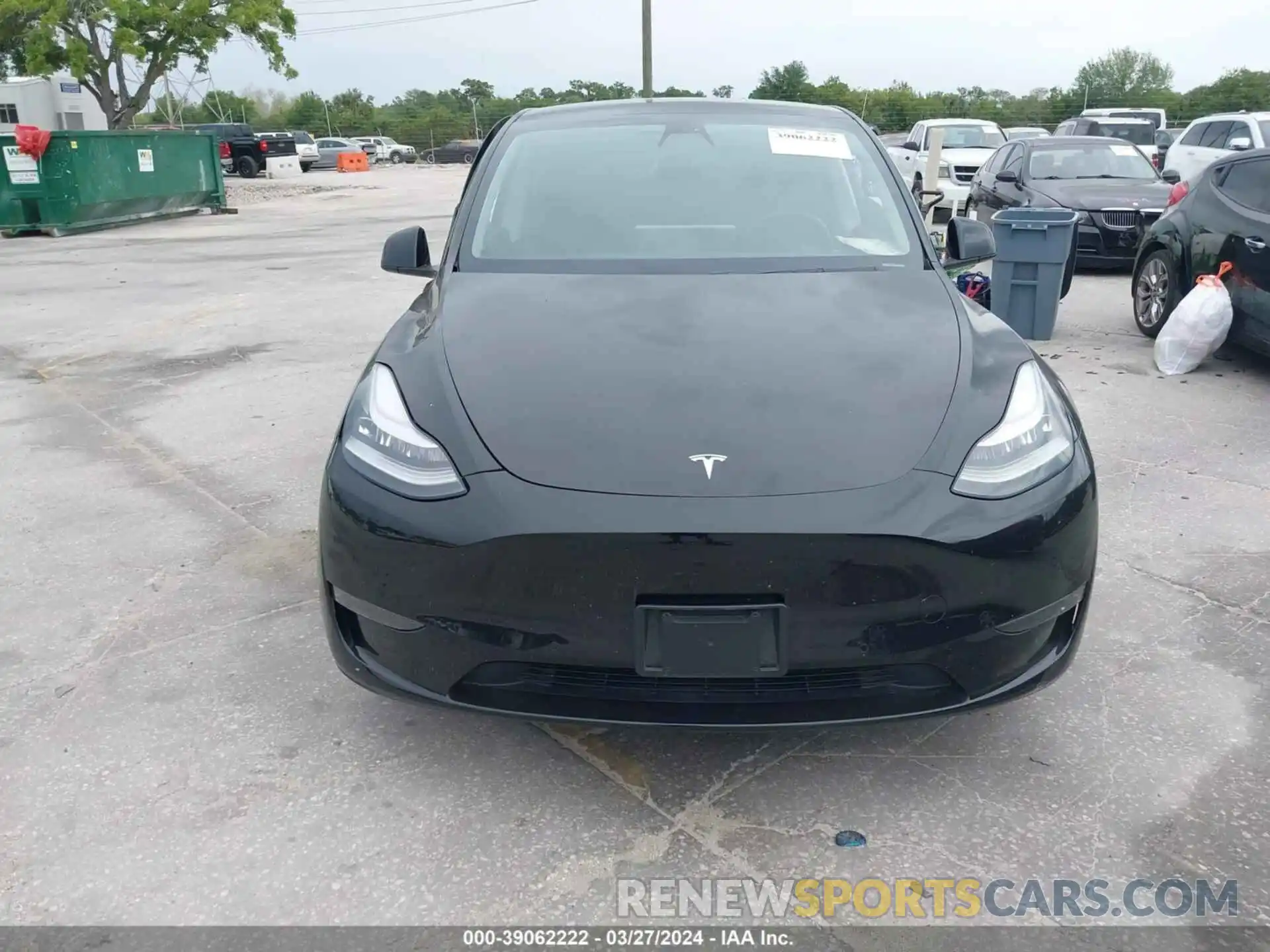 12 Photograph of a damaged car 5YJYGDEF3LF012202 TESLA MODEL Y 2020