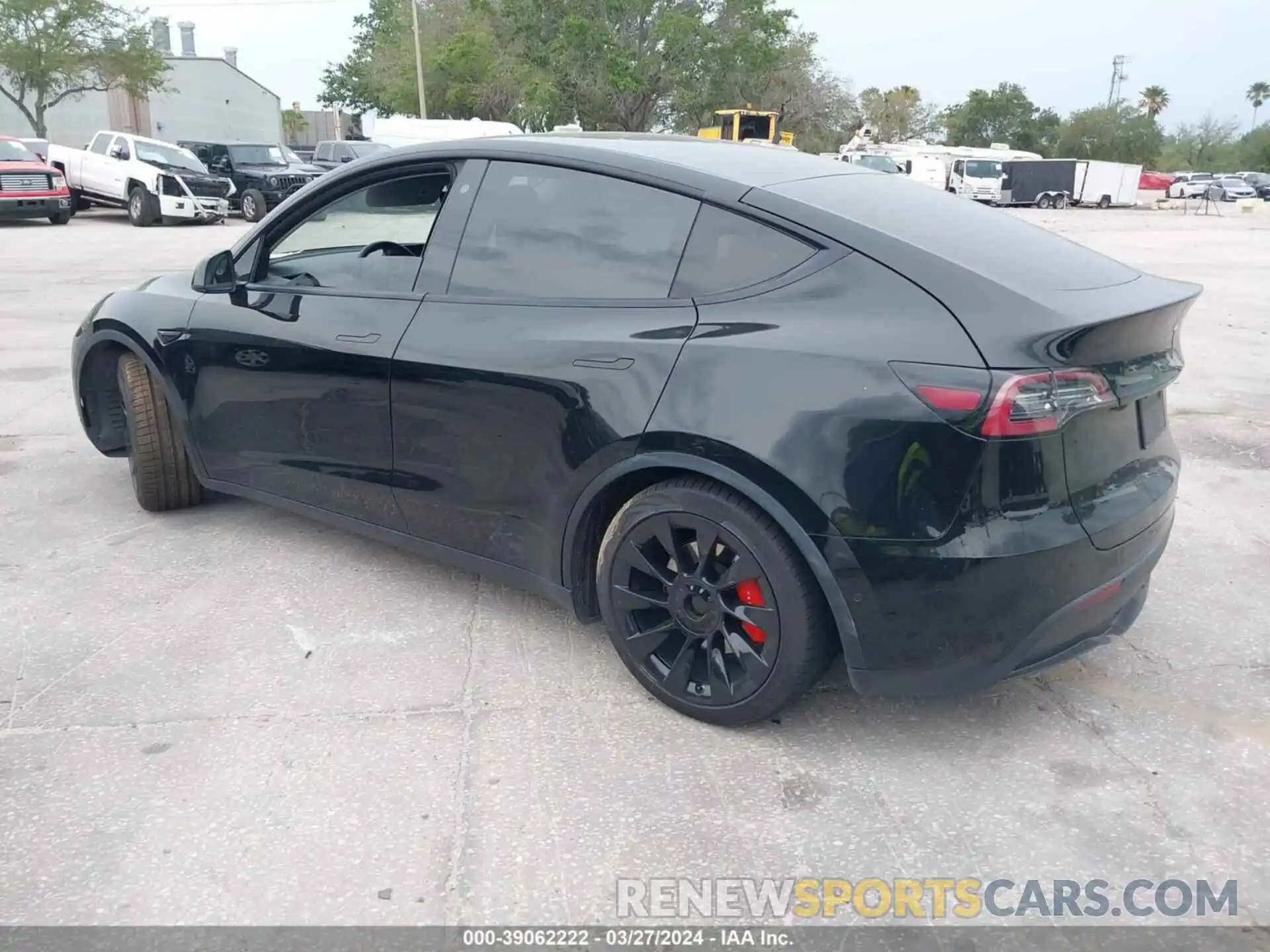 3 Photograph of a damaged car 5YJYGDEF3LF012202 TESLA MODEL Y 2020