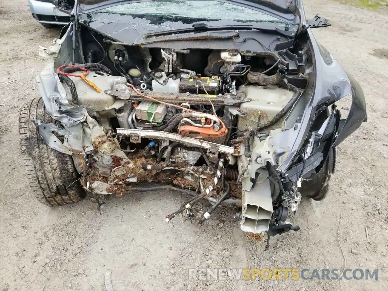 9 Photograph of a damaged car 5YJYGDEF3LF022681 TESLA MODEL Y 2020