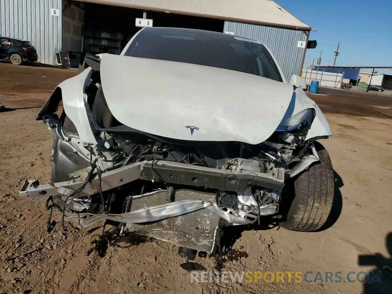 5 Photograph of a damaged car 5YJYGDEF3LF034832 TESLA MODEL Y 2020