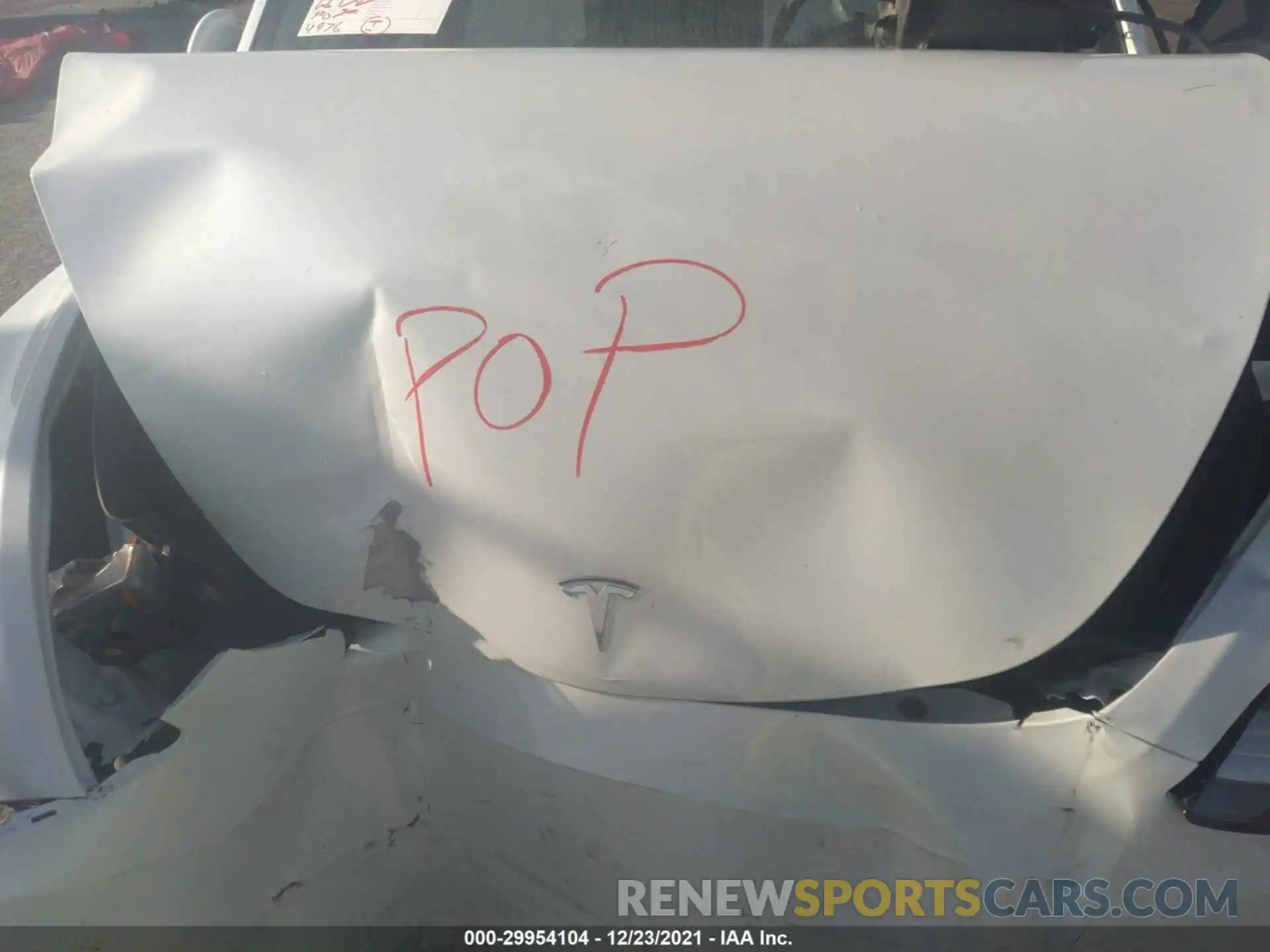 10 Photograph of a damaged car 5YJYGDEF3LF040775 TESLA MODEL Y 2020