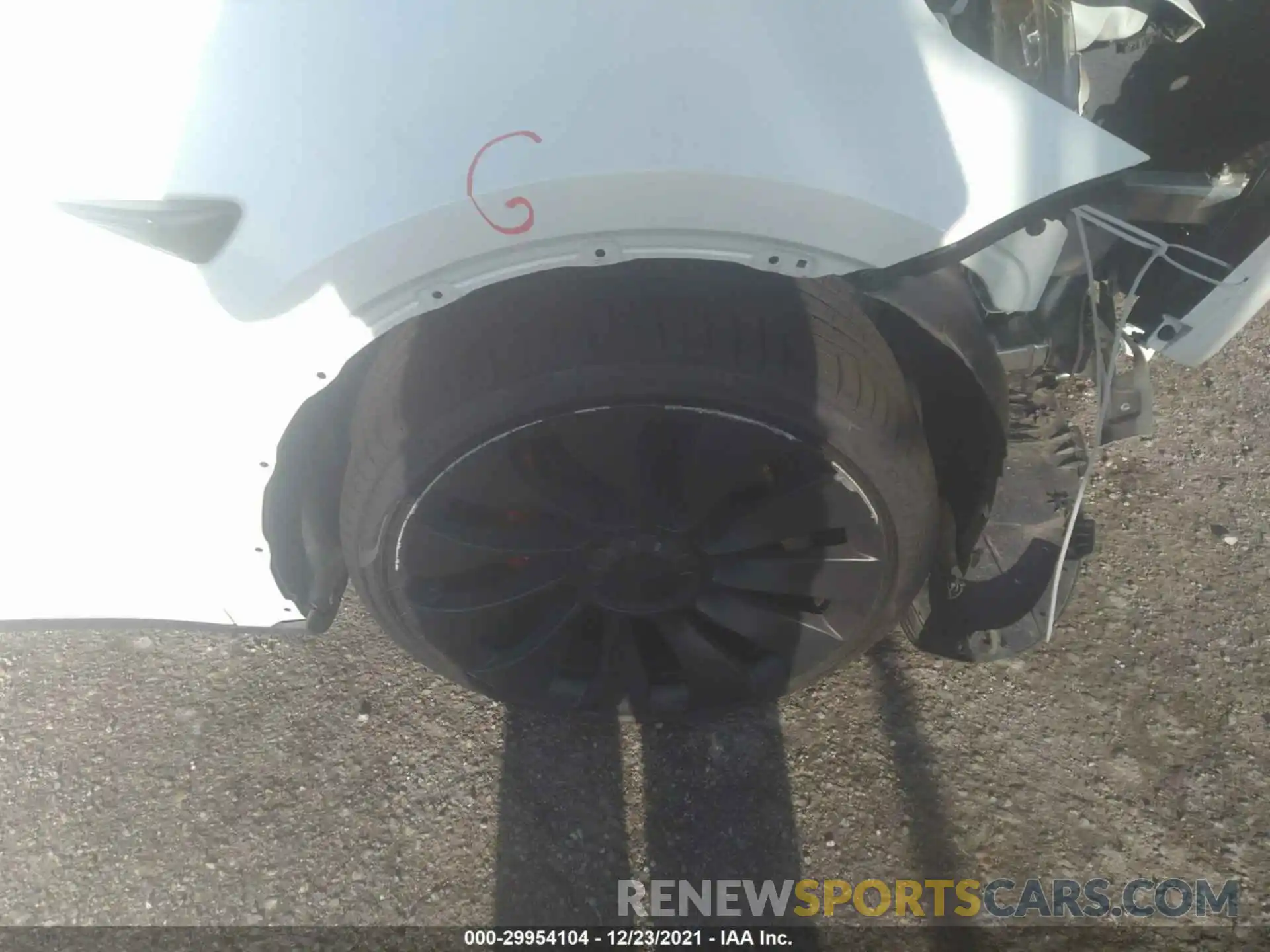 14 Photograph of a damaged car 5YJYGDEF3LF040775 TESLA MODEL Y 2020