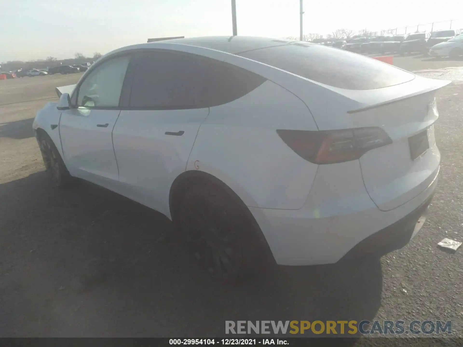 3 Photograph of a damaged car 5YJYGDEF3LF040775 TESLA MODEL Y 2020