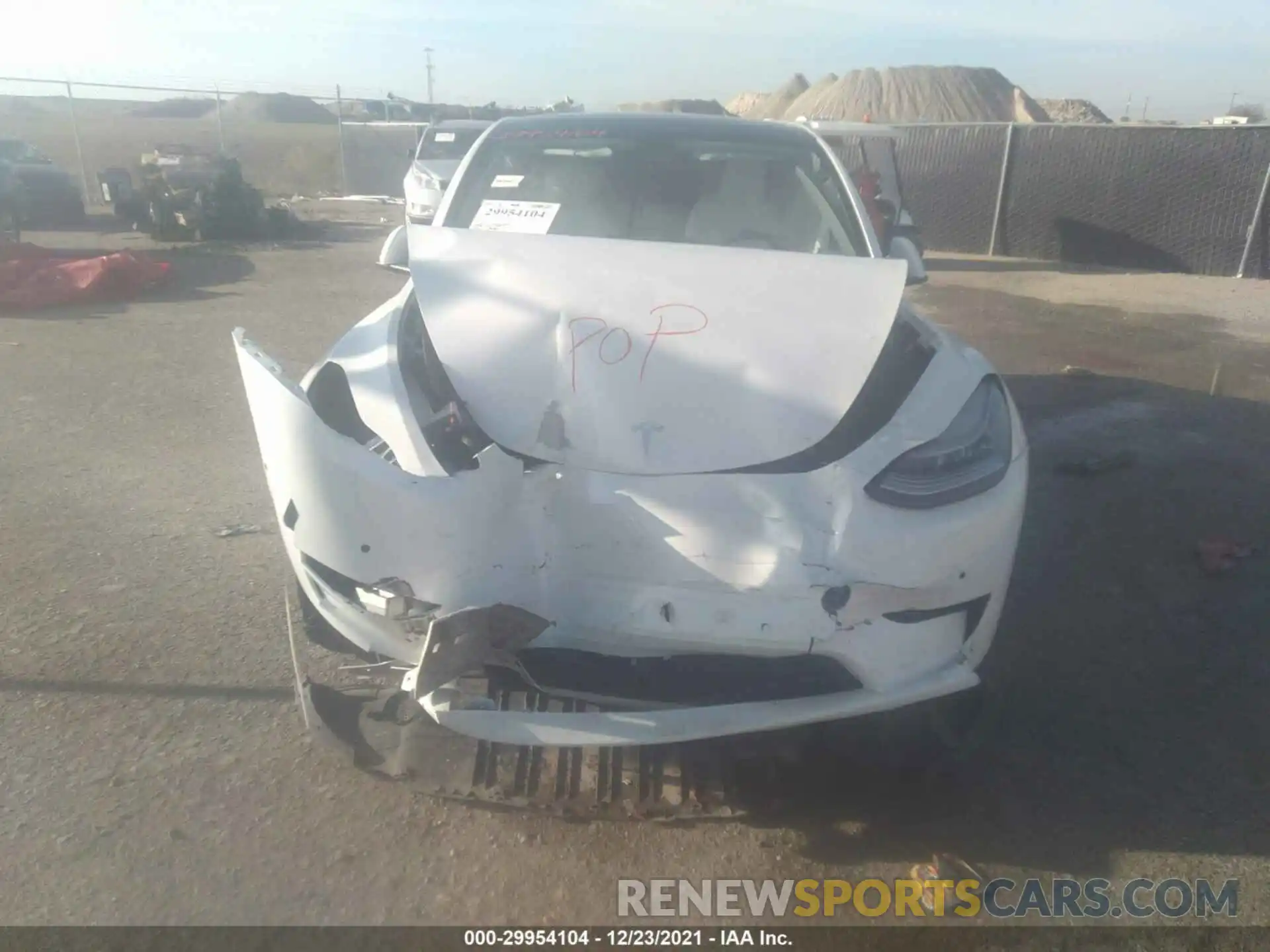 6 Photograph of a damaged car 5YJYGDEF3LF040775 TESLA MODEL Y 2020