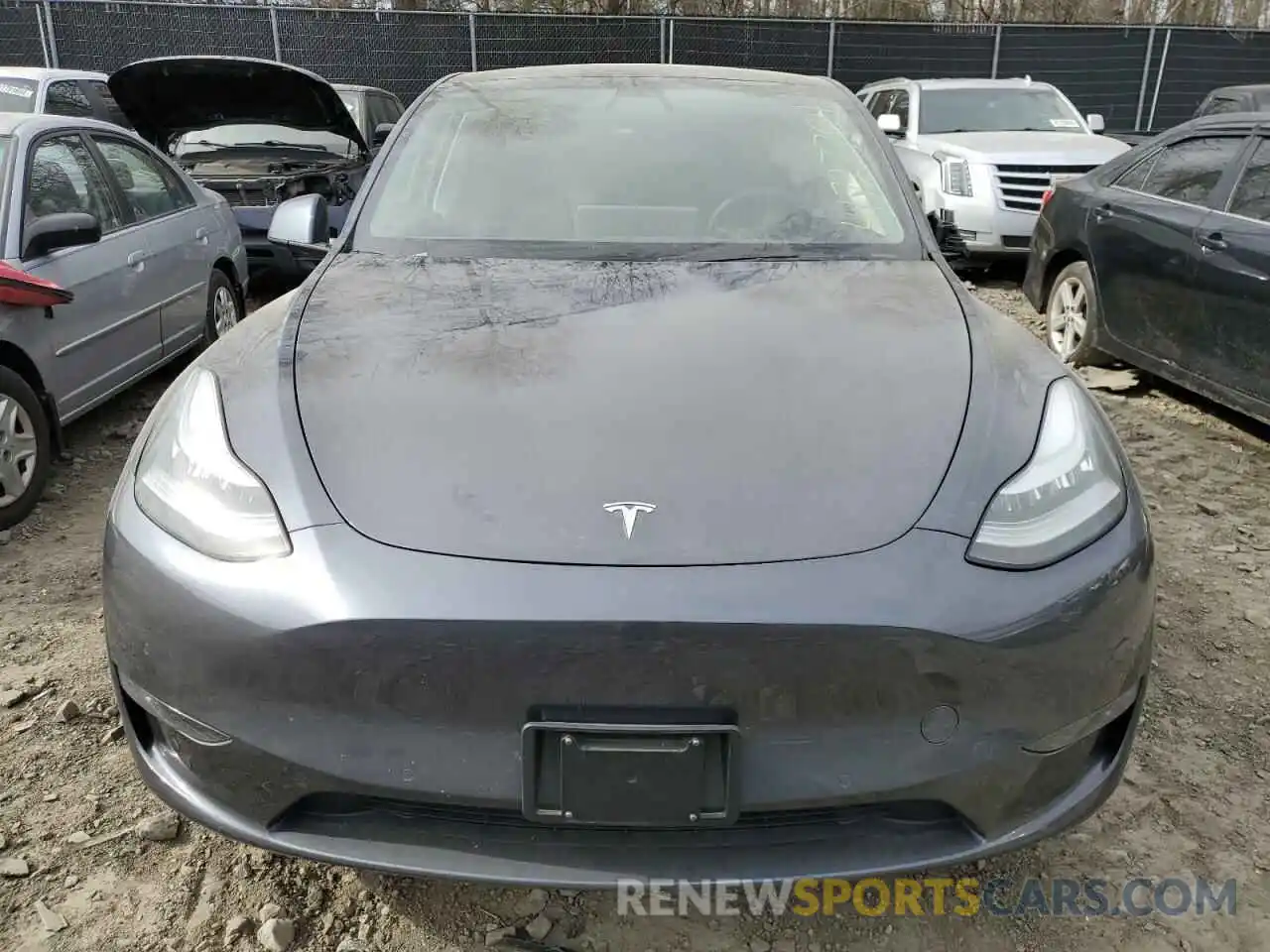 5 Photograph of a damaged car 5YJYGDEF4LF002522 TESLA MODEL Y 2020