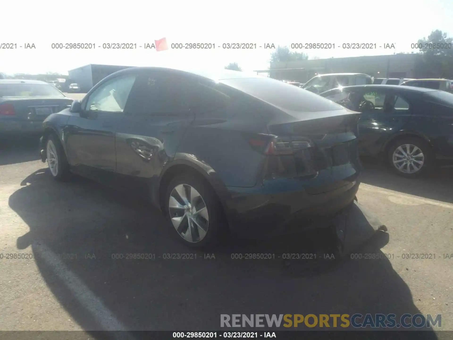 3 Photograph of a damaged car 5YJYGDEF5LF005526 TESLA MODEL Y 2020