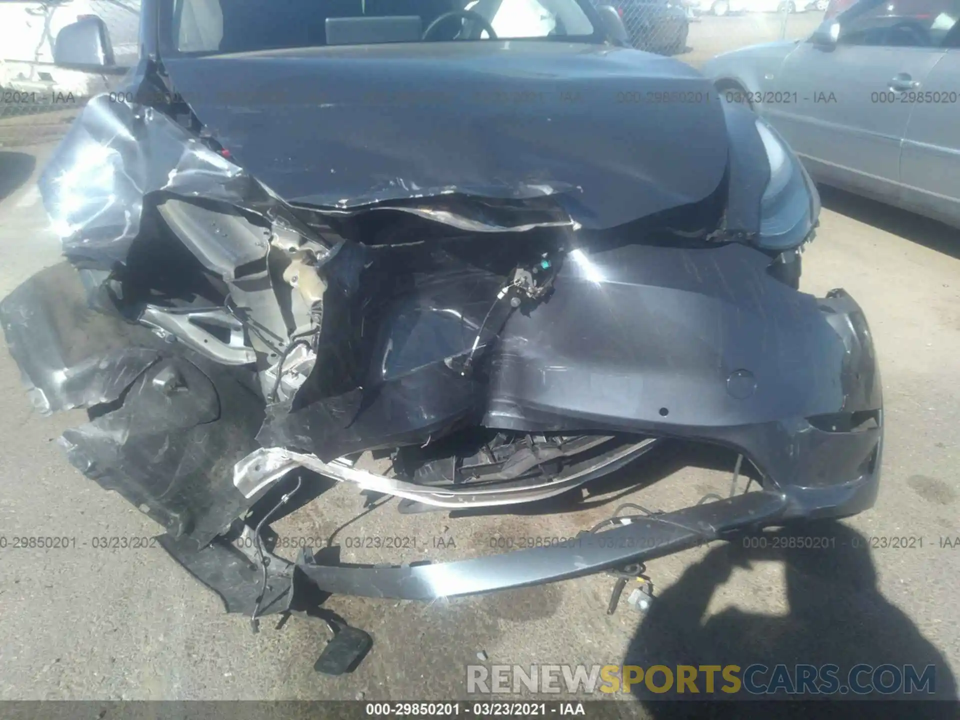 6 Photograph of a damaged car 5YJYGDEF5LF005526 TESLA MODEL Y 2020