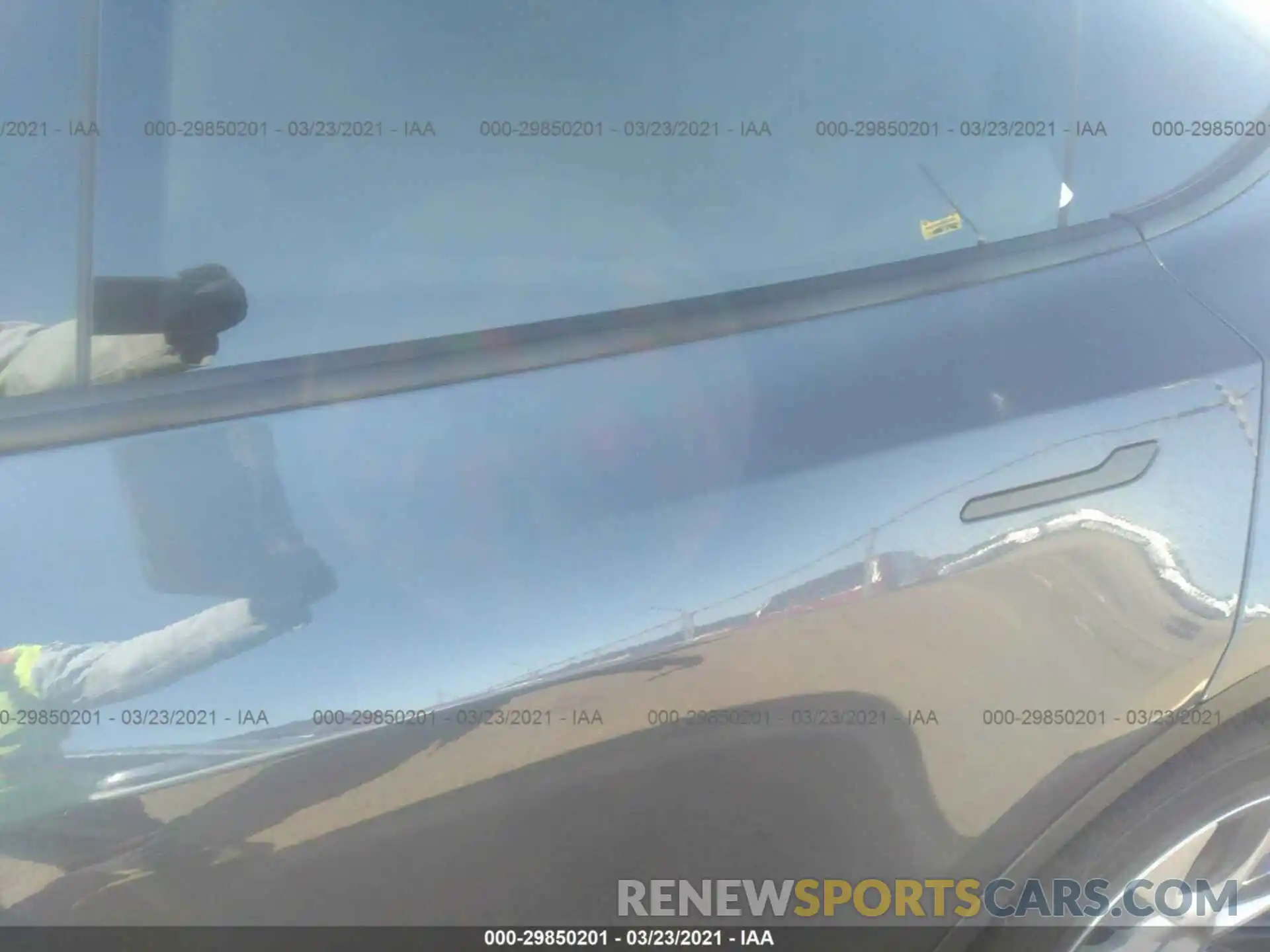 8 Photograph of a damaged car 5YJYGDEF5LF005526 TESLA MODEL Y 2020