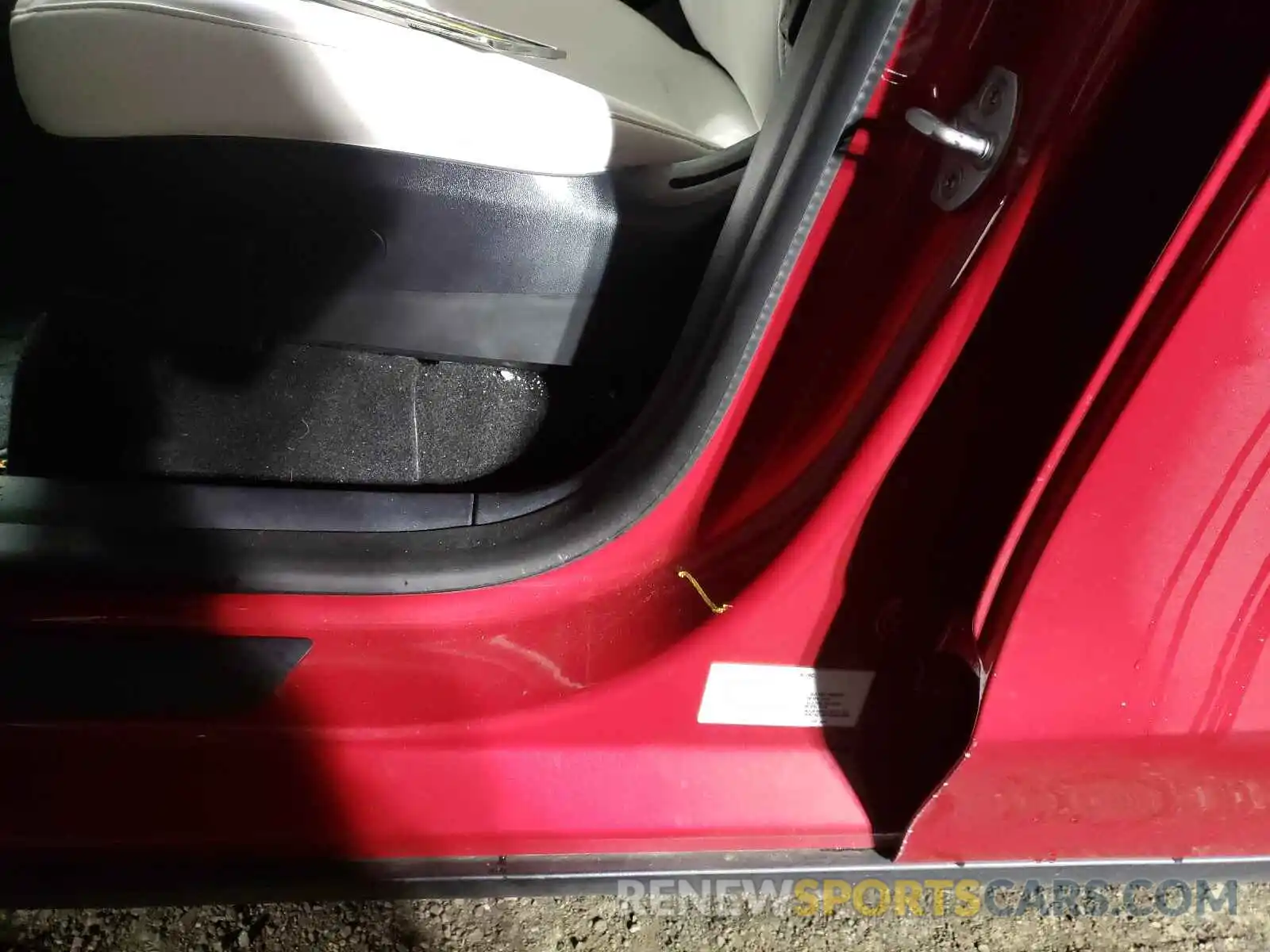 9 Photograph of a damaged car 5YJYGDEF5LF011567 TESLA MODEL Y 2020