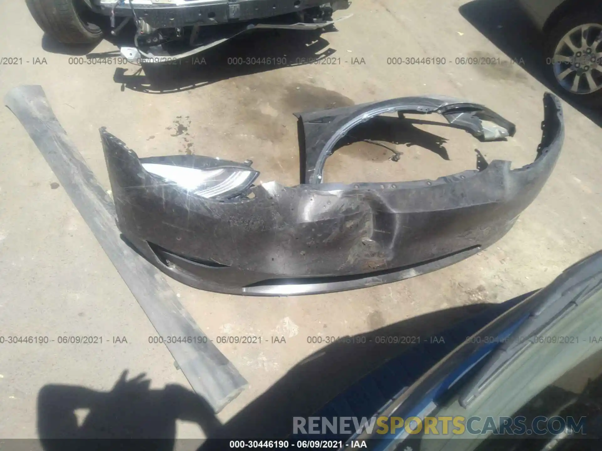 12 Photograph of a damaged car 5YJYGDEF5LF057190 TESLA MODEL Y 2020