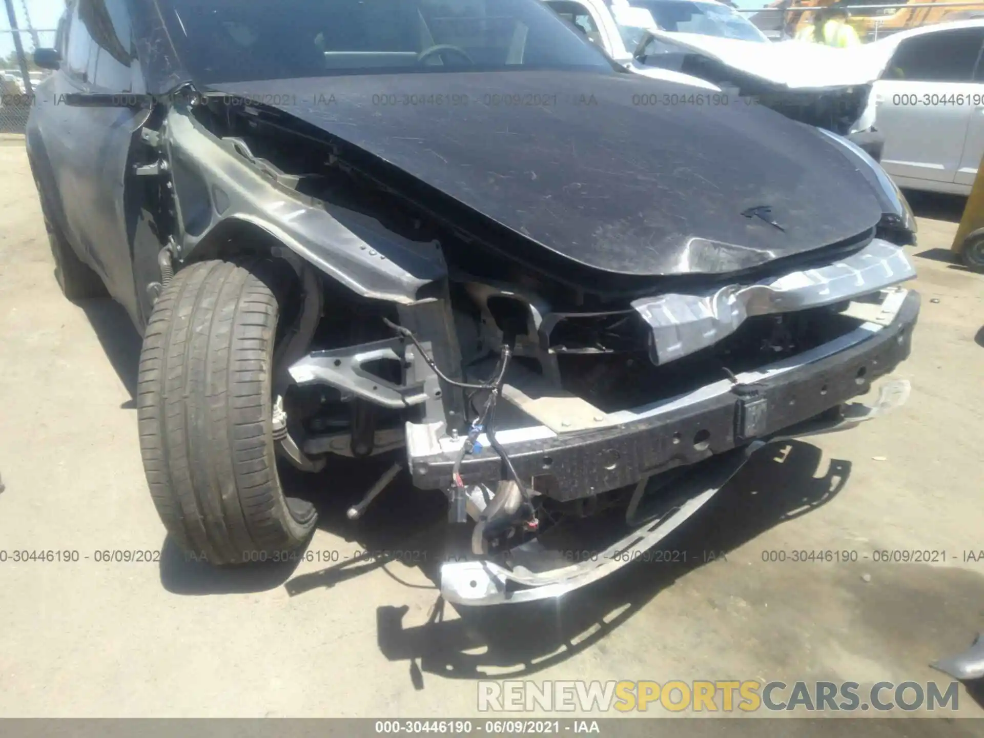 6 Photograph of a damaged car 5YJYGDEF5LF057190 TESLA MODEL Y 2020