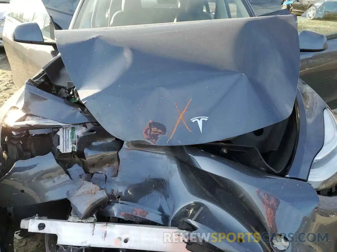 11 Photograph of a damaged car 5YJYGDEF6LF001100 TESLA MODEL Y 2020