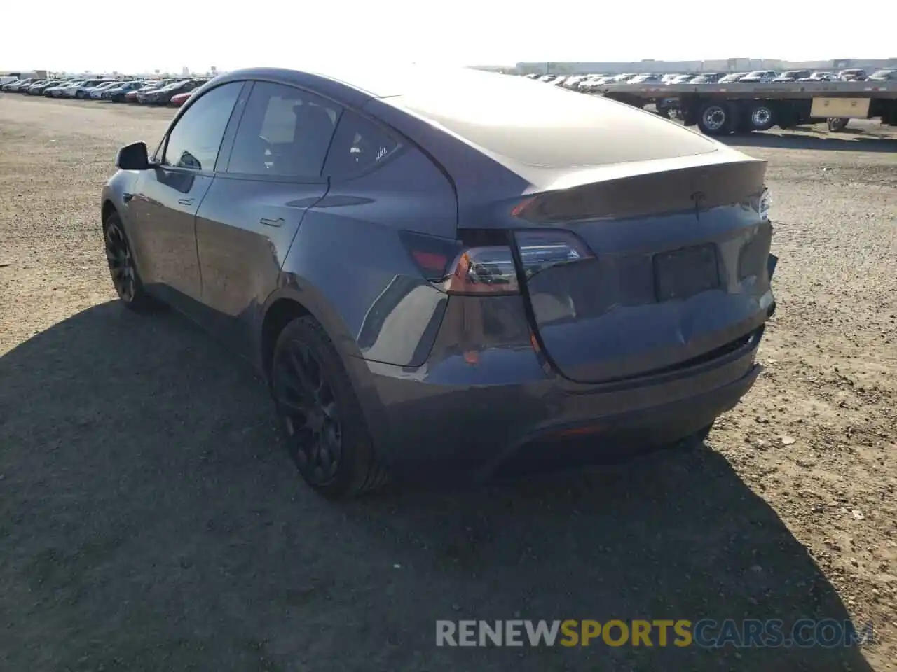 3 Photograph of a damaged car 5YJYGDEF6LF003266 TESLA MODEL Y 2020