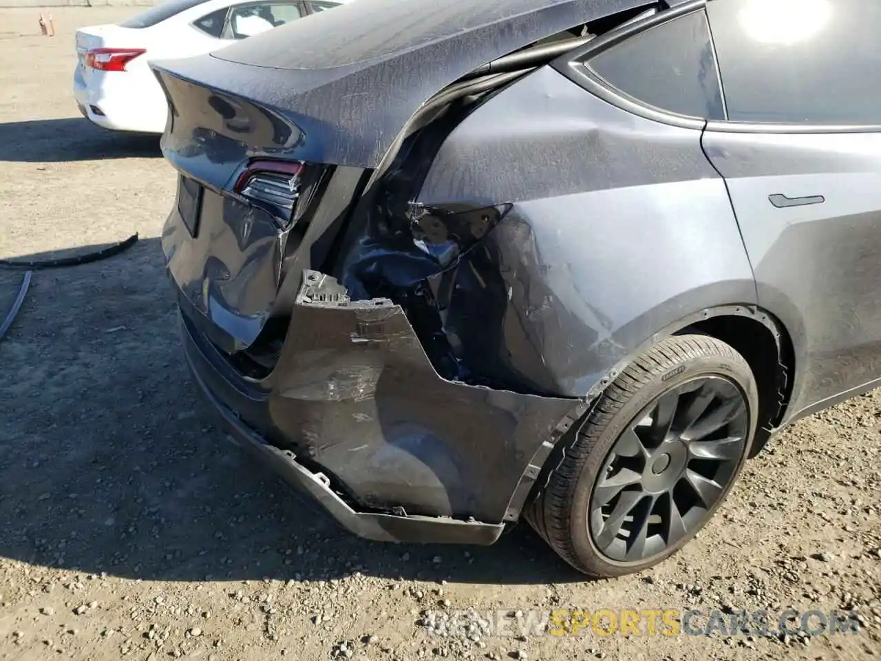 9 Photograph of a damaged car 5YJYGDEF6LF003266 TESLA MODEL Y 2020