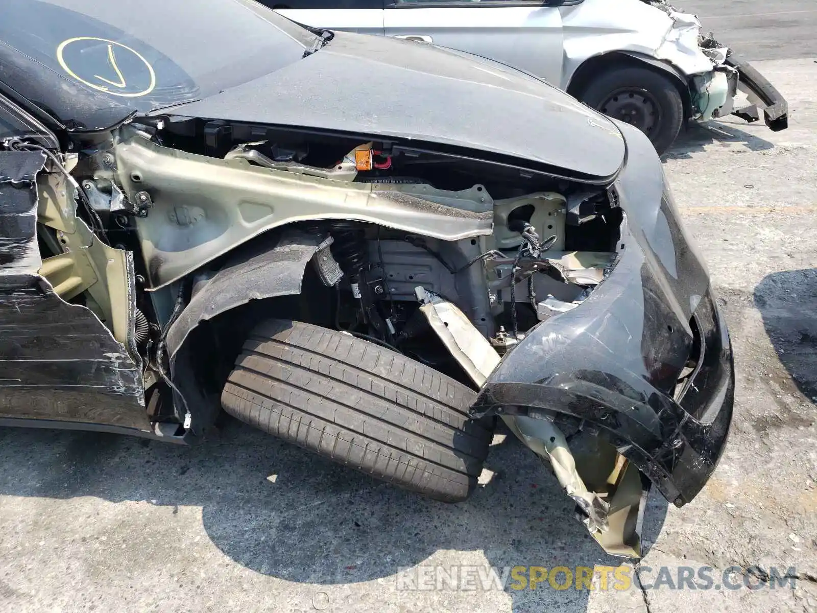 9 Photograph of a damaged car 5YJYGDEF6LF016468 TESLA MODEL Y 2020