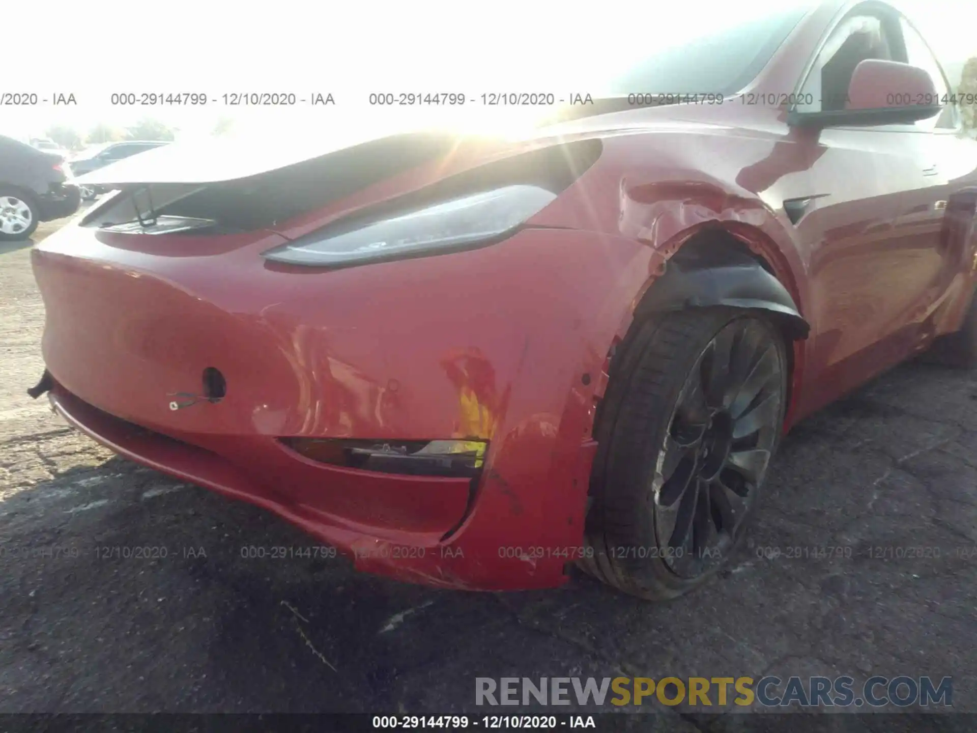 6 Photograph of a damaged car 5YJYGDEF7LF009772 TESLA MODEL Y 2020