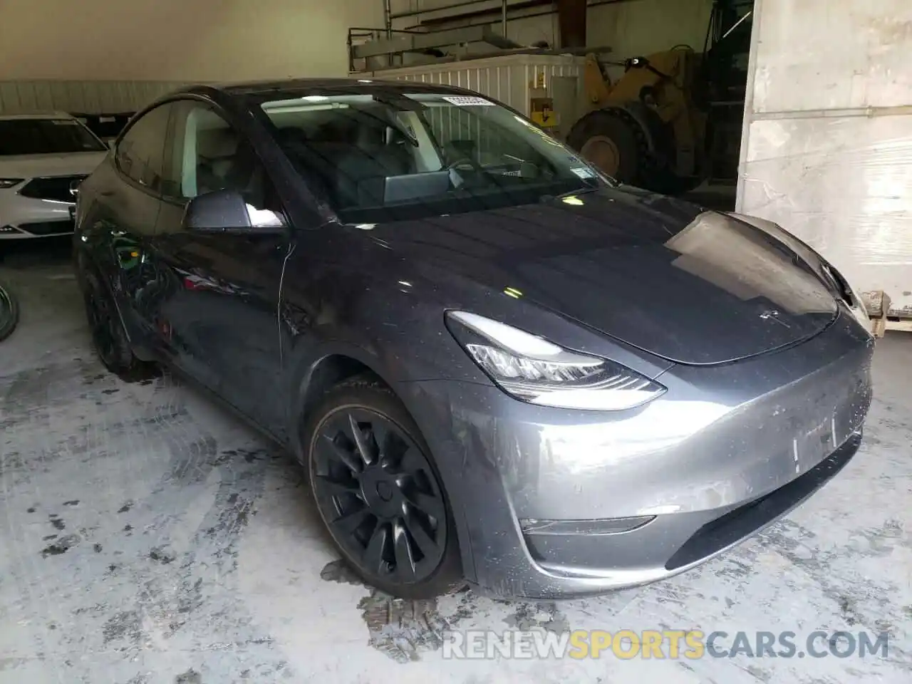 1 Photograph of a damaged car 5YJYGDEF8LF001101 TESLA MODEL Y 2020