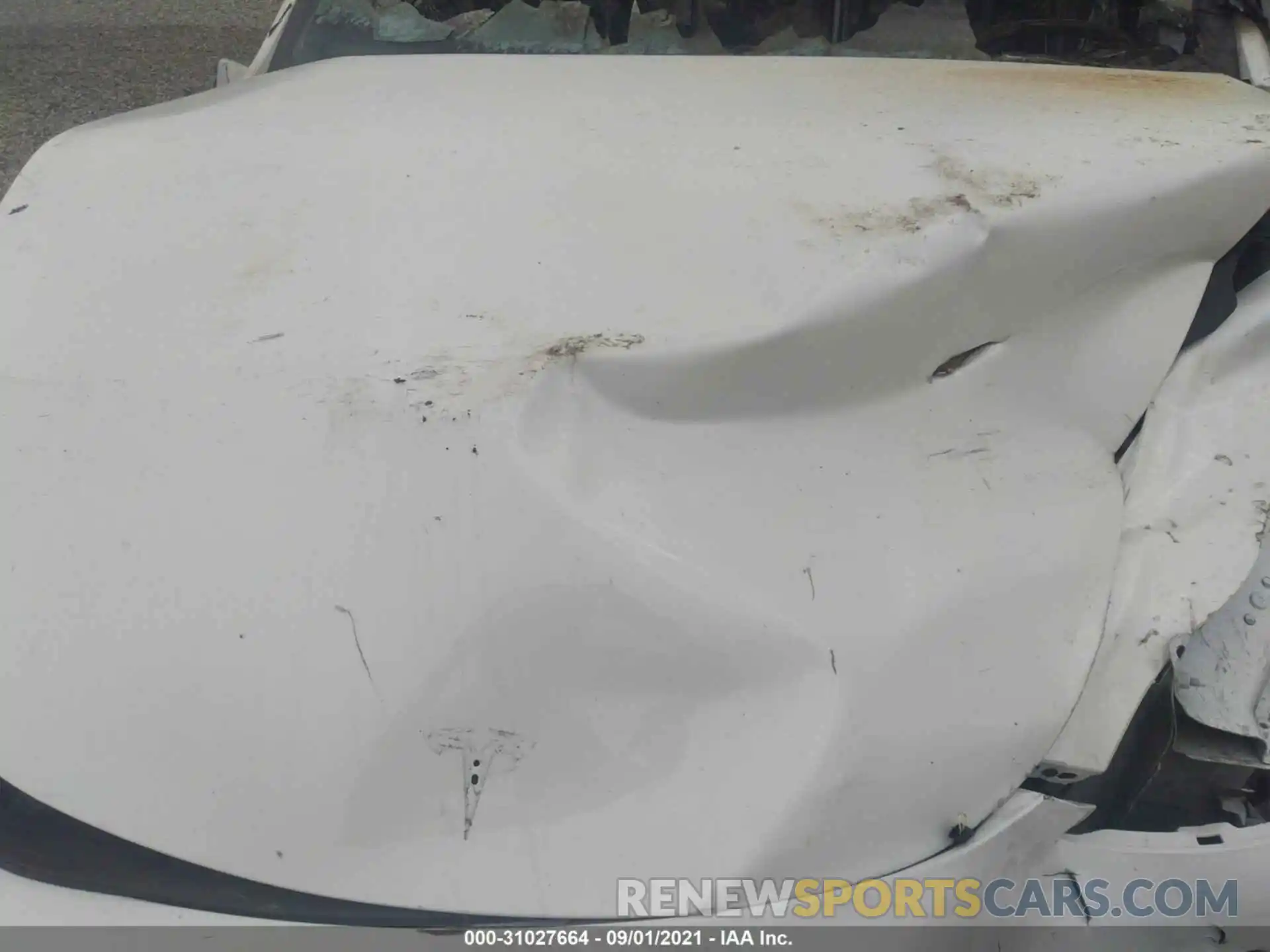 10 Photograph of a damaged car 5YJYGDEF8LF003494 TESLA MODEL Y 2020