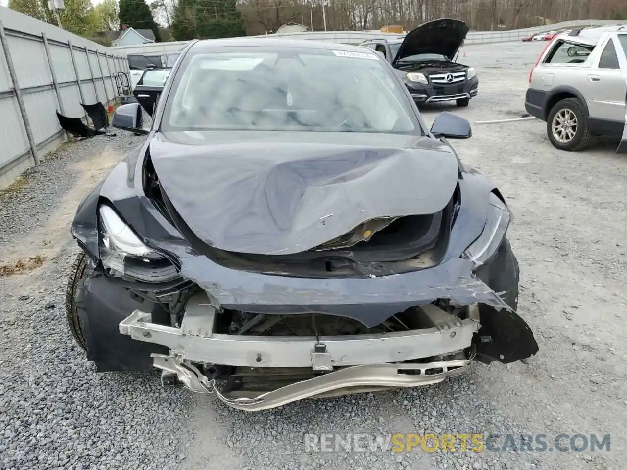 5 Photograph of a damaged car 5YJYGDEF8LF005939 TESLA MODEL Y 2020