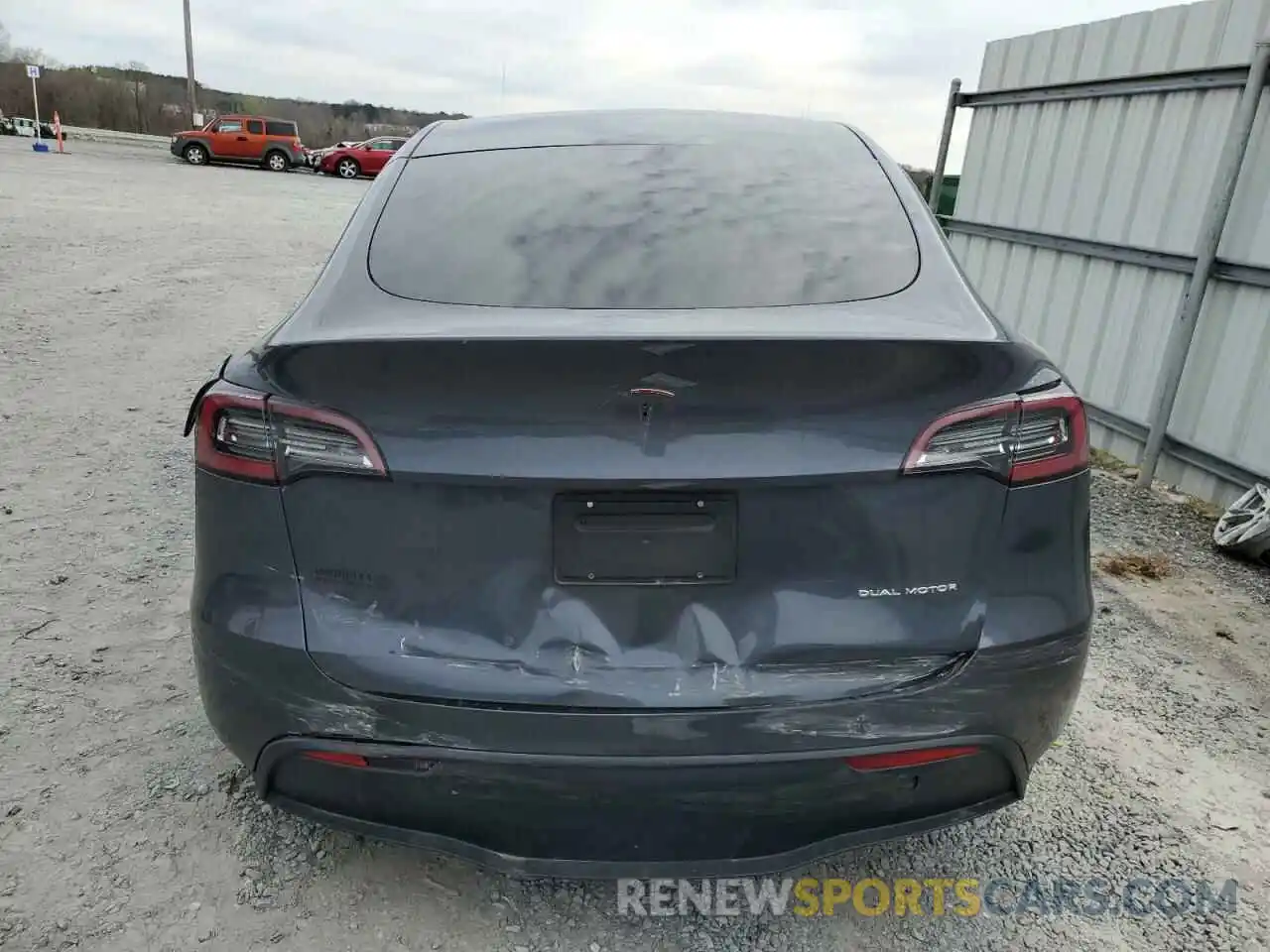 6 Photograph of a damaged car 5YJYGDEF8LF005939 TESLA MODEL Y 2020