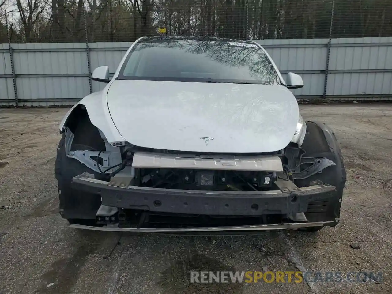 5 Photograph of a damaged car 5YJYGDEF9LF002564 TESLA MODEL Y 2020