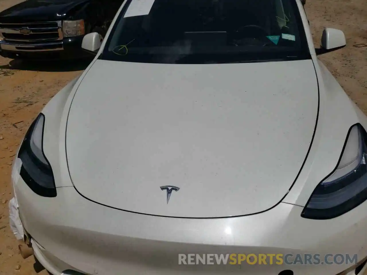 7 Фотография поврежденного автомобиля 5YJYGDEF9LF003018 TESLA MODEL Y 2020