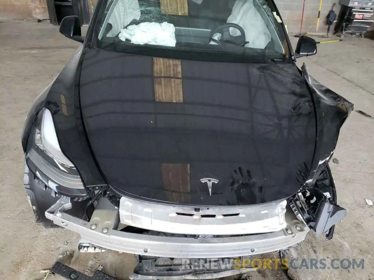 7 Photograph of a damaged car 5YJYGDEF9LF012219 TESLA MODEL Y 2020