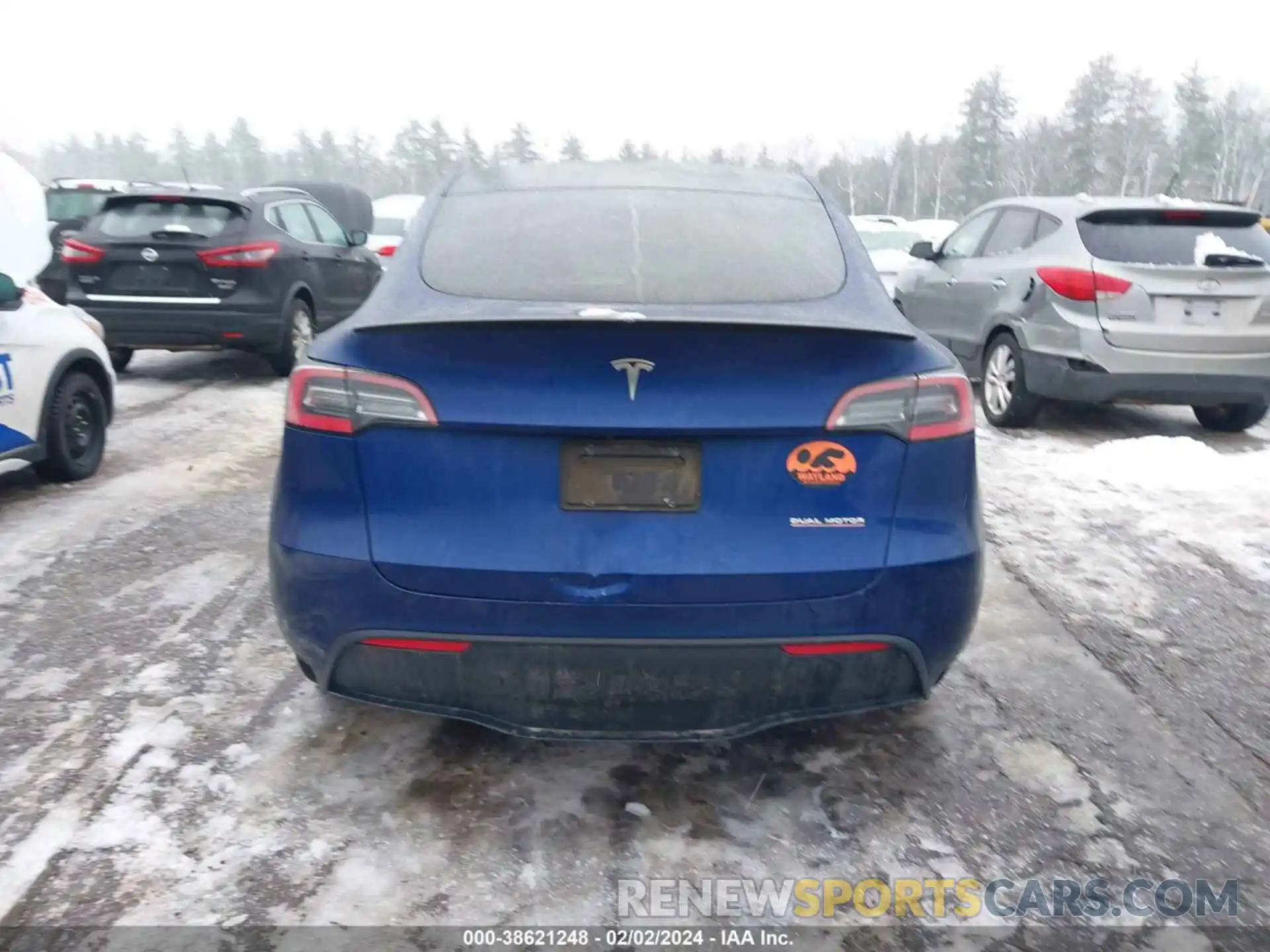 17 Photograph of a damaged car 5YJYGDEF9LF038898 TESLA MODEL Y 2020