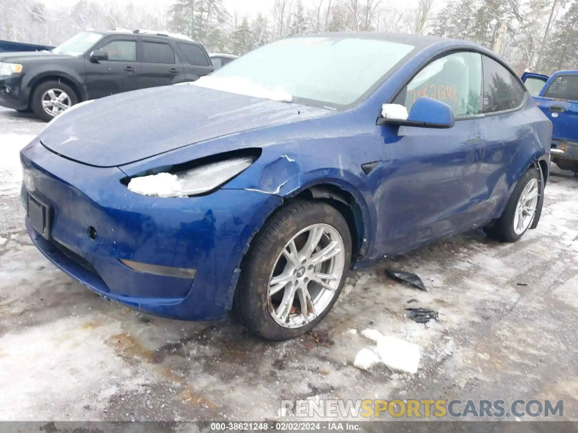 20 Фотография поврежденного автомобиля 5YJYGDEF9LF038898 TESLA MODEL Y 2020