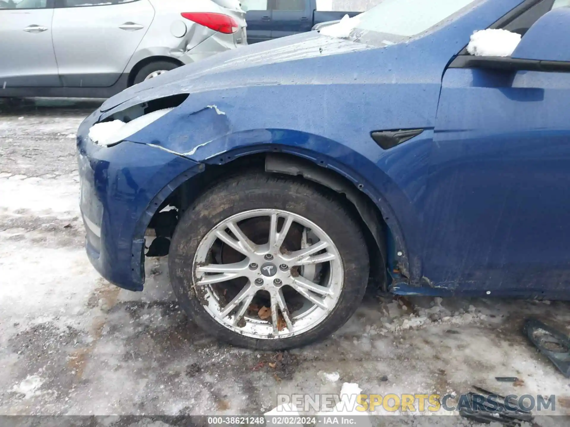 21 Photograph of a damaged car 5YJYGDEF9LF038898 TESLA MODEL Y 2020