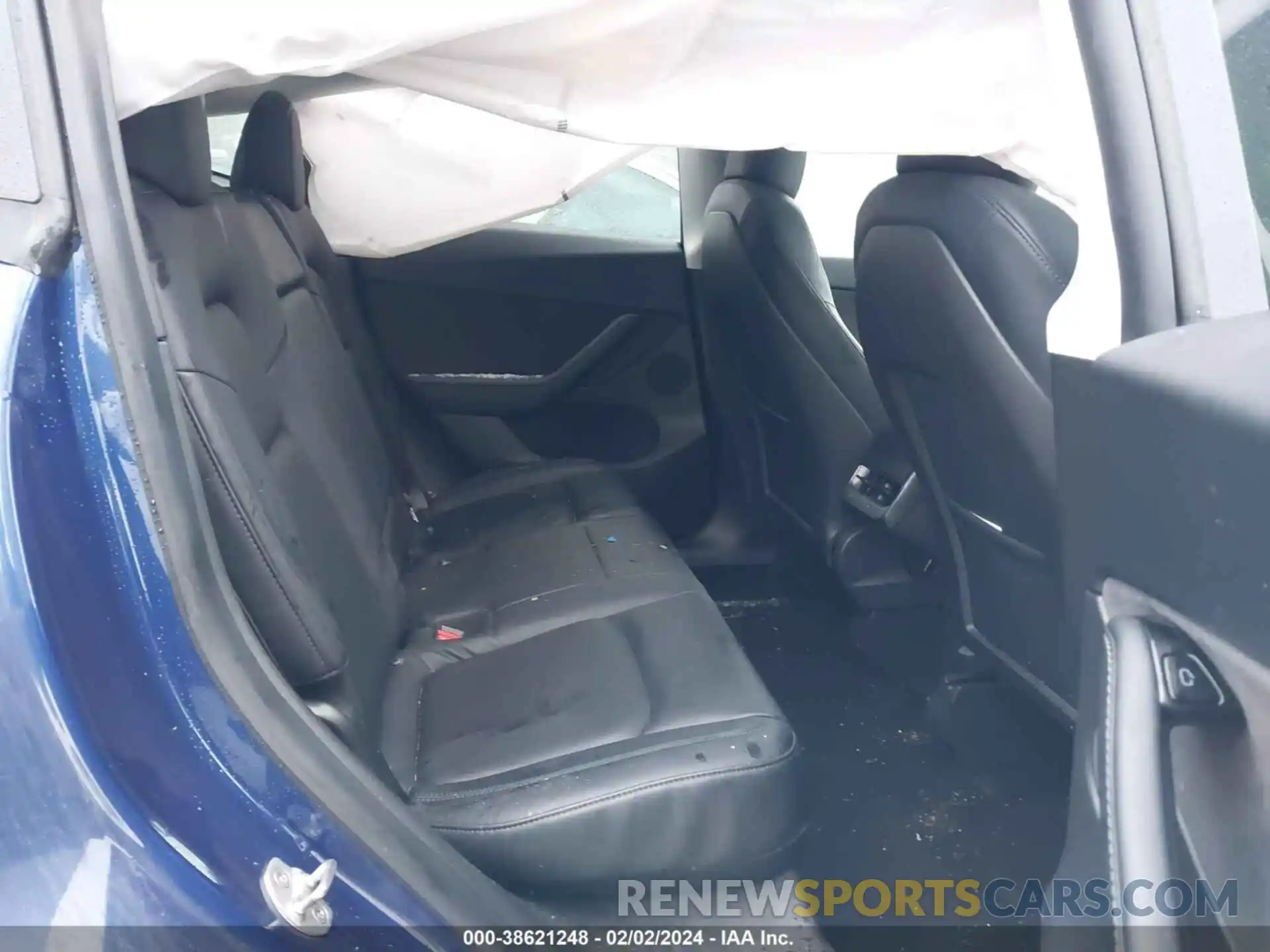 8 Photograph of a damaged car 5YJYGDEF9LF038898 TESLA MODEL Y 2020