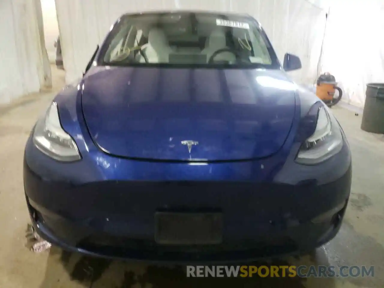 7 Photograph of a damaged car 5YJYGDEF9LF039114 TESLA MODEL Y 2020