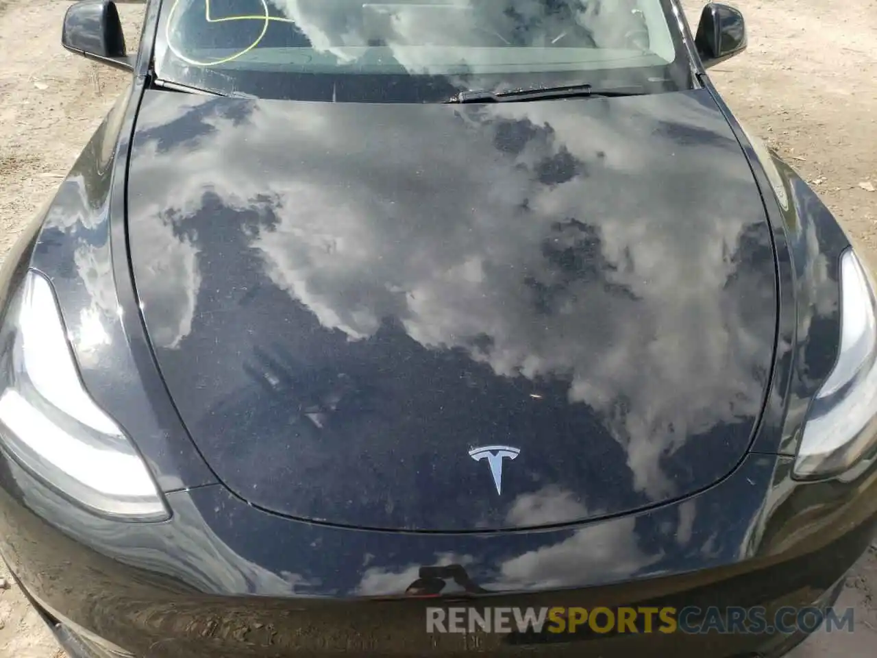 7 Photograph of a damaged car 5YJYGDEFXLF012116 TESLA MODEL Y 2020