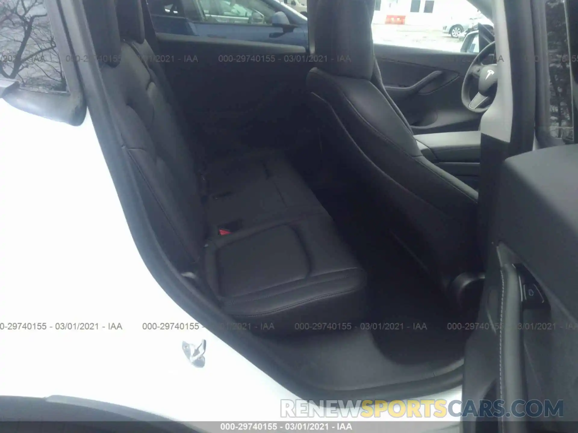 8 Photograph of a damaged car 5YJYGDEFXLF050171 TESLA MODEL Y 2020