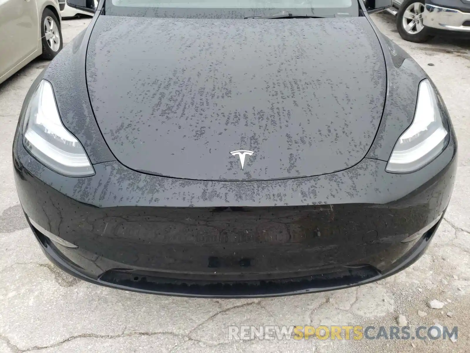 7 Photograph of a damaged car 5YJYGAEE1MF134905 TESLA MODEL Y 2021