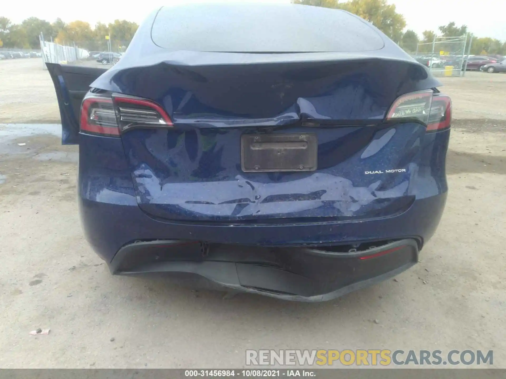 6 Photograph of a damaged car 5YJYGAEE1MF173879 TESLA MODEL Y 2021