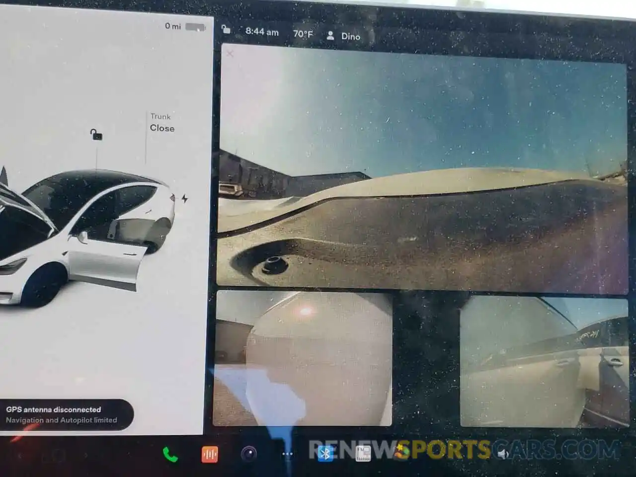 9 Photograph of a damaged car 5YJYGAEE1MF180346 TESLA MODEL Y 2021