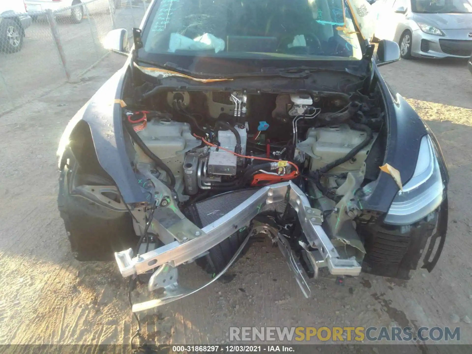 6 Photograph of a damaged car 5YJYGAEE1MF214771 TESLA MODEL Y 2021