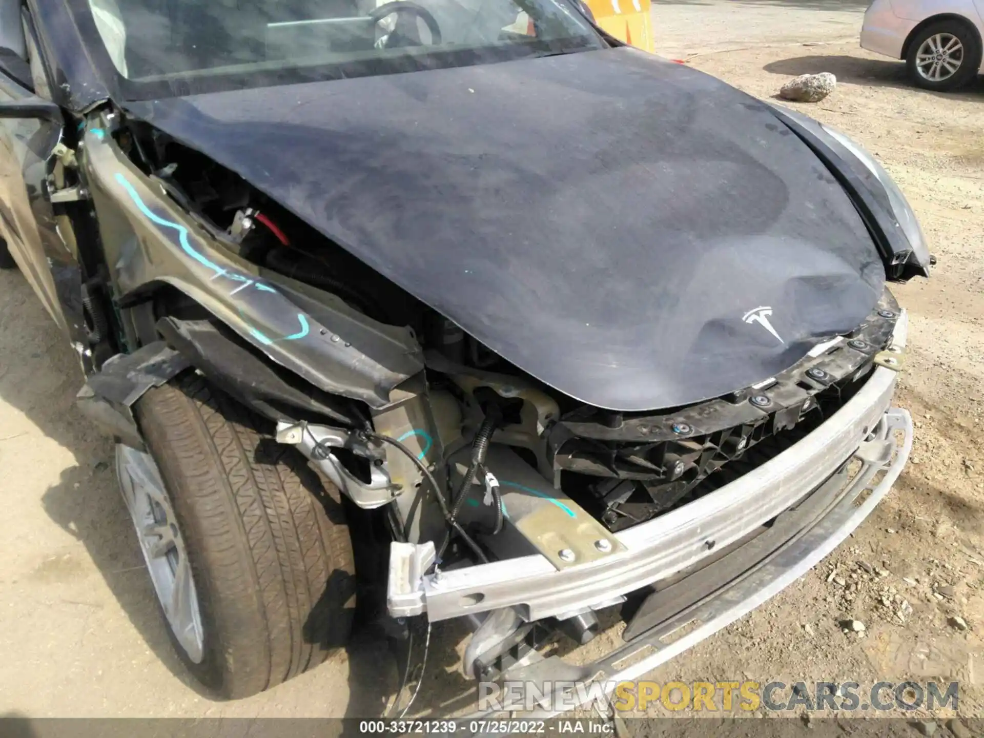 6 Photograph of a damaged car 5YJYGAEE1MF231764 TESLA MODEL Y 2021