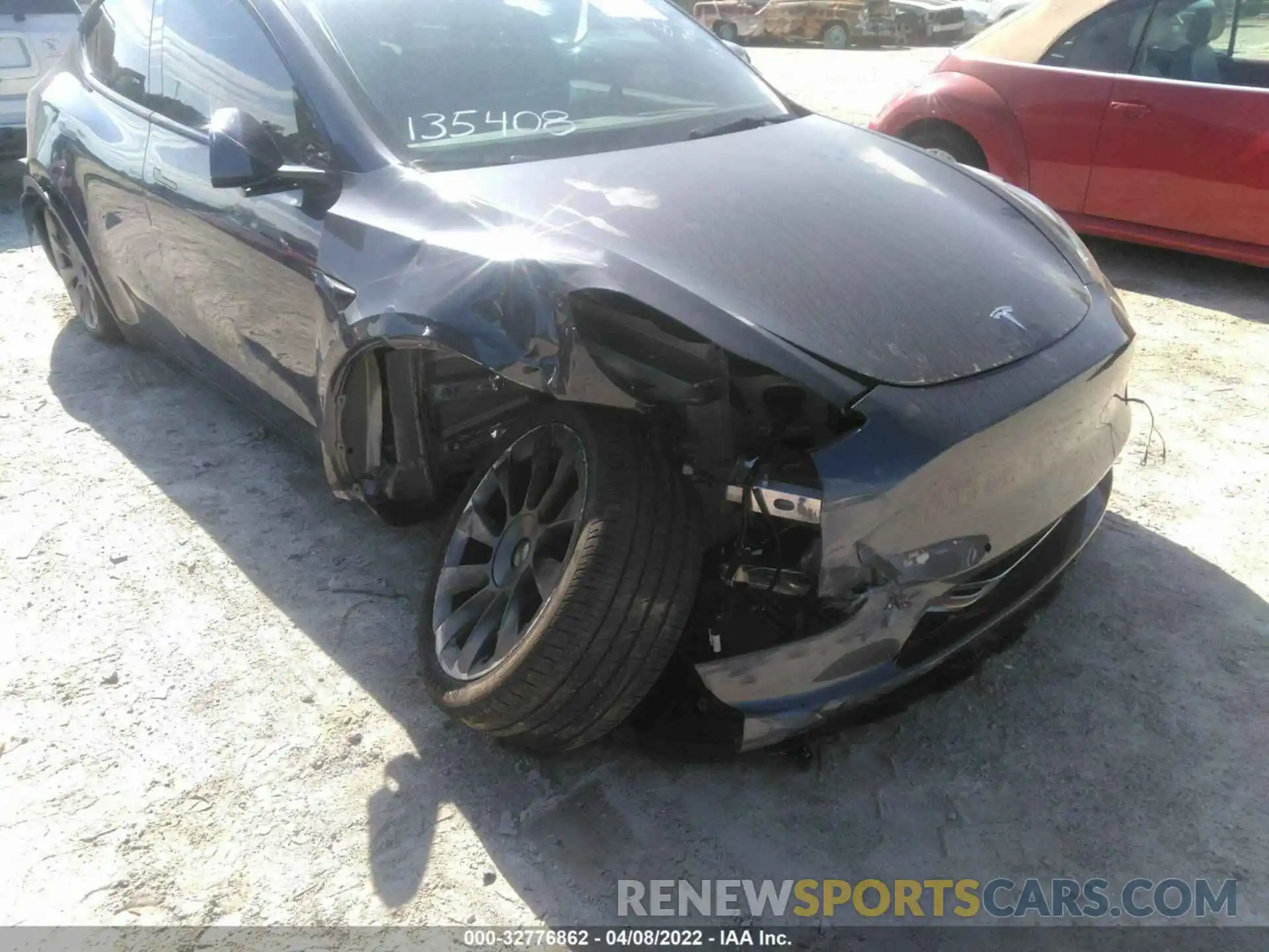 6 Photograph of a damaged car 5YJYGAEE2MF203309 TESLA MODEL Y 2021