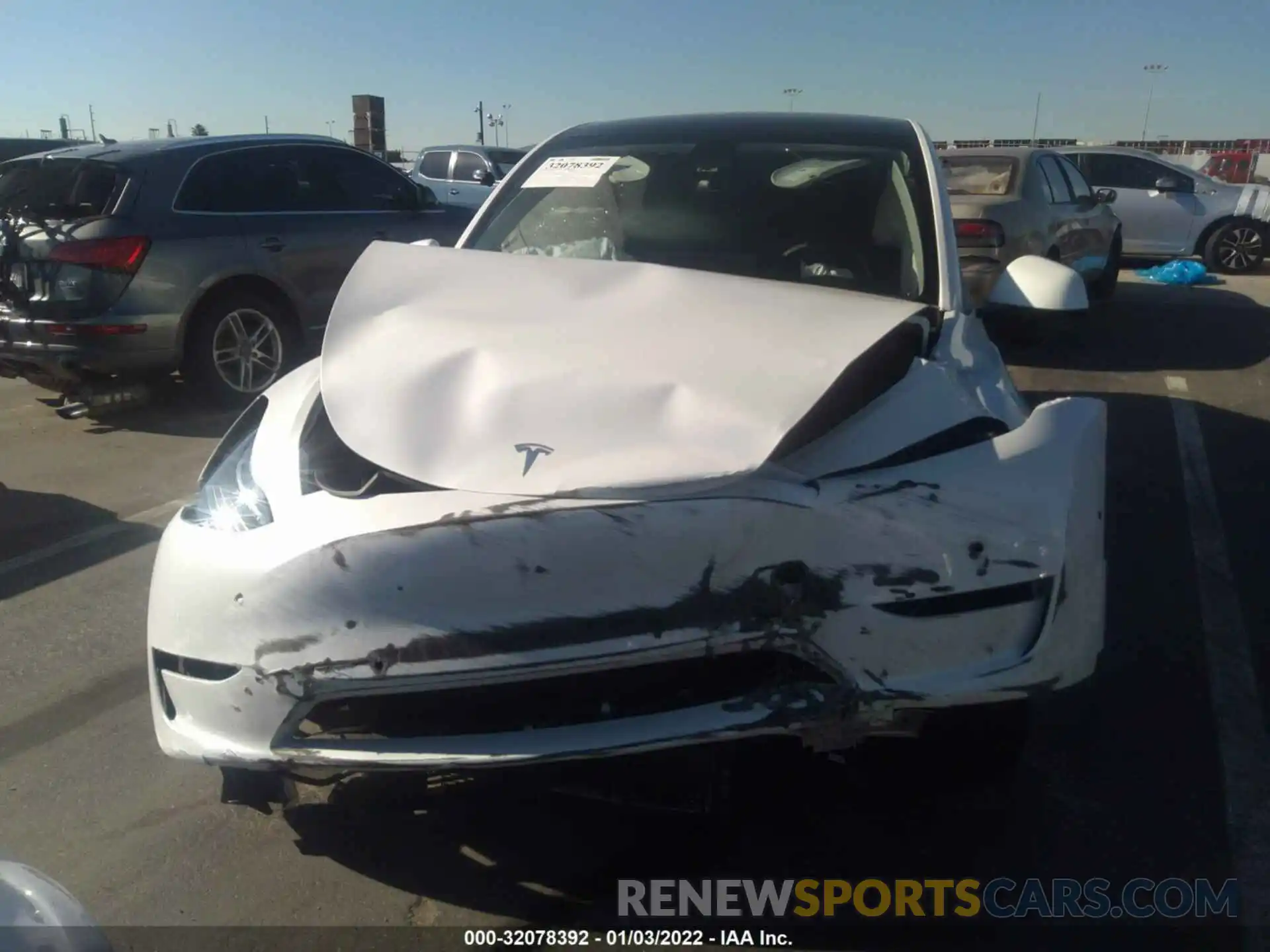 6 Photograph of a damaged car 5YJYGAEE2MF217081 TESLA MODEL Y 2021