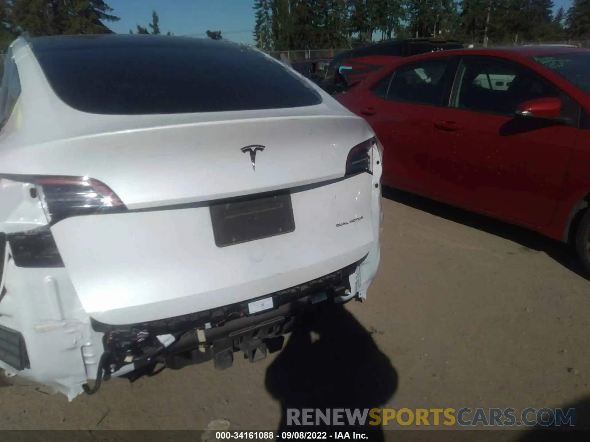 6 Photograph of a damaged car 5YJYGAEE2MF296932 TESLA MODEL Y 2021