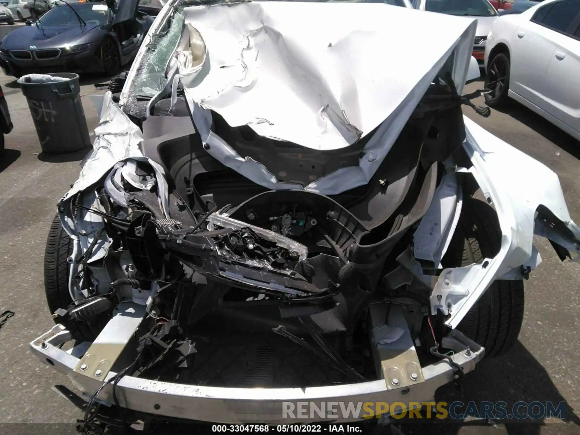 10 Photograph of a damaged car 5YJYGAEE3MF159546 TESLA MODEL Y 2021