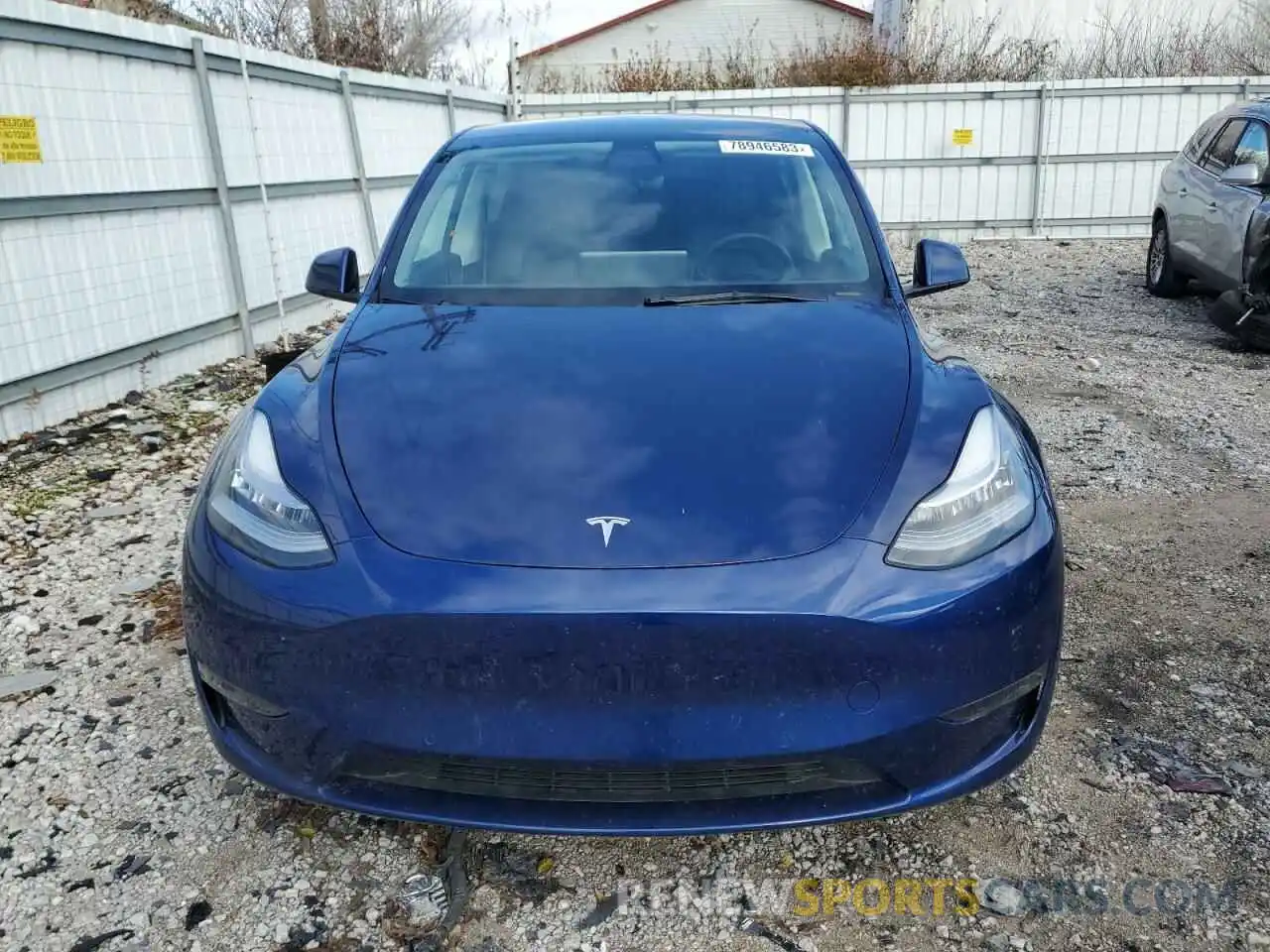 5 Photograph of a damaged car 5YJYGAEE3MF188626 TESLA MODEL Y 2021