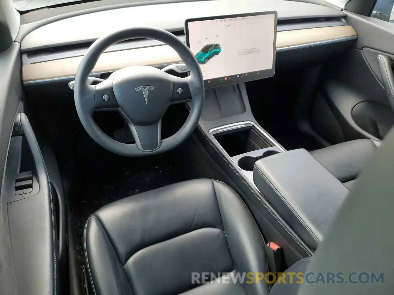 8 Фотография поврежденного автомобиля 5YJYGAEE3MF188626 TESLA MODEL Y 2021